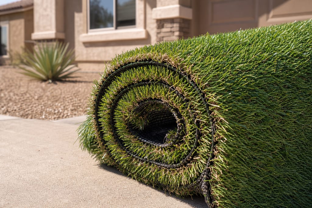 Drought-tolerant turf fibers photo
