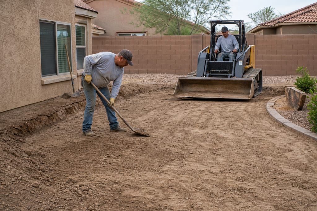 Safety zone measurement photo
