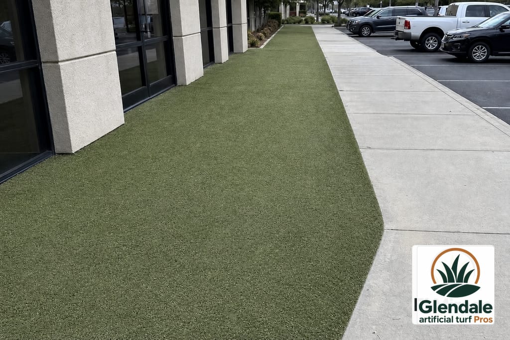 Commercial Property Turf Maintenance photo