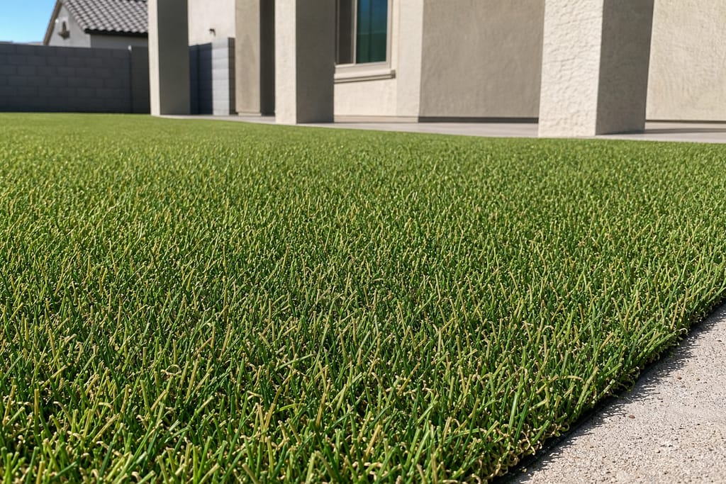 Multi-tone turf blades photo