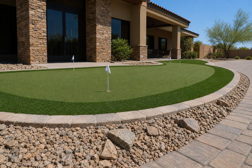 Decorative border stone photo