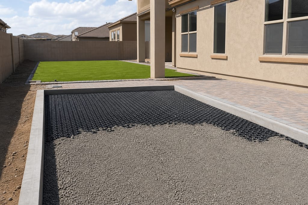 Drought-tolerant base layer photo
