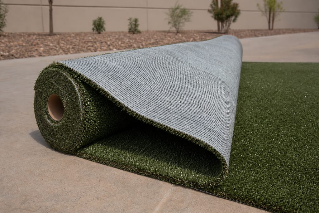 Antimicrobial turf backing photo