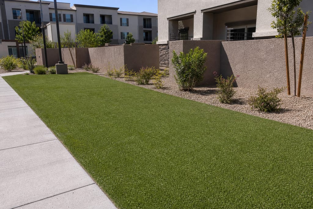 Community-standard turf photo