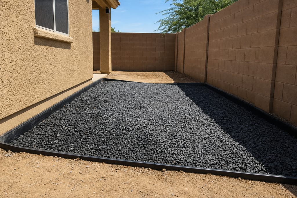 High-flow drainage base photo
