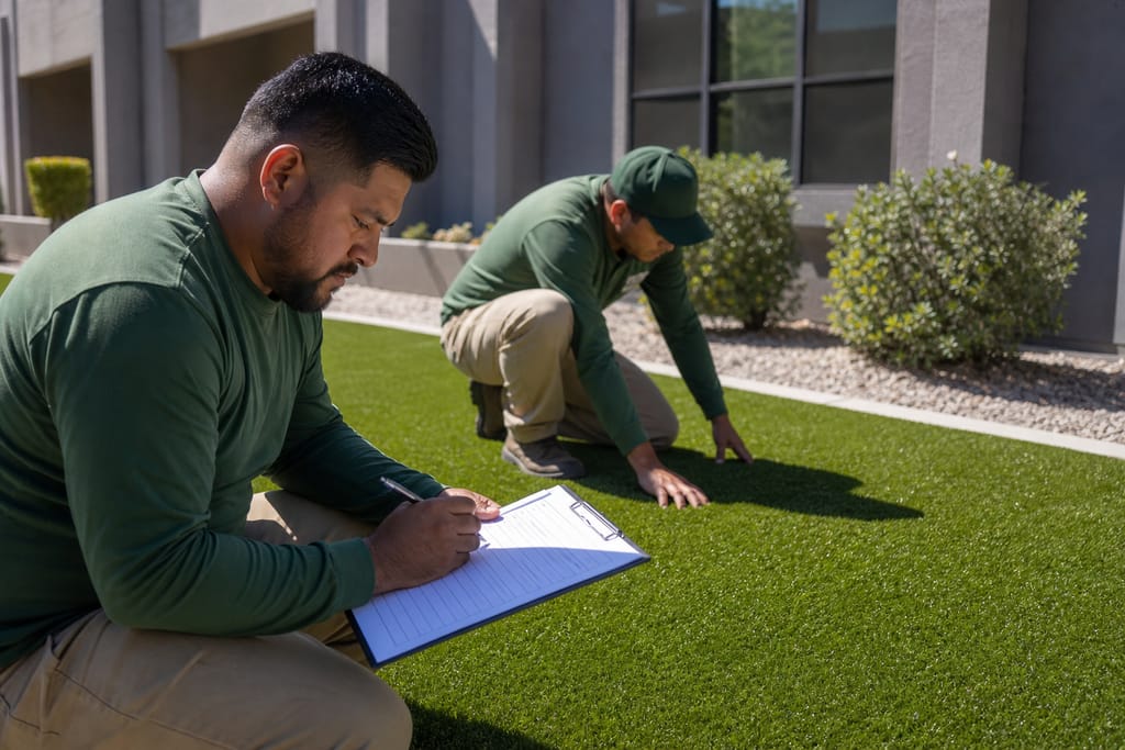 Standardized inspection checklist photo