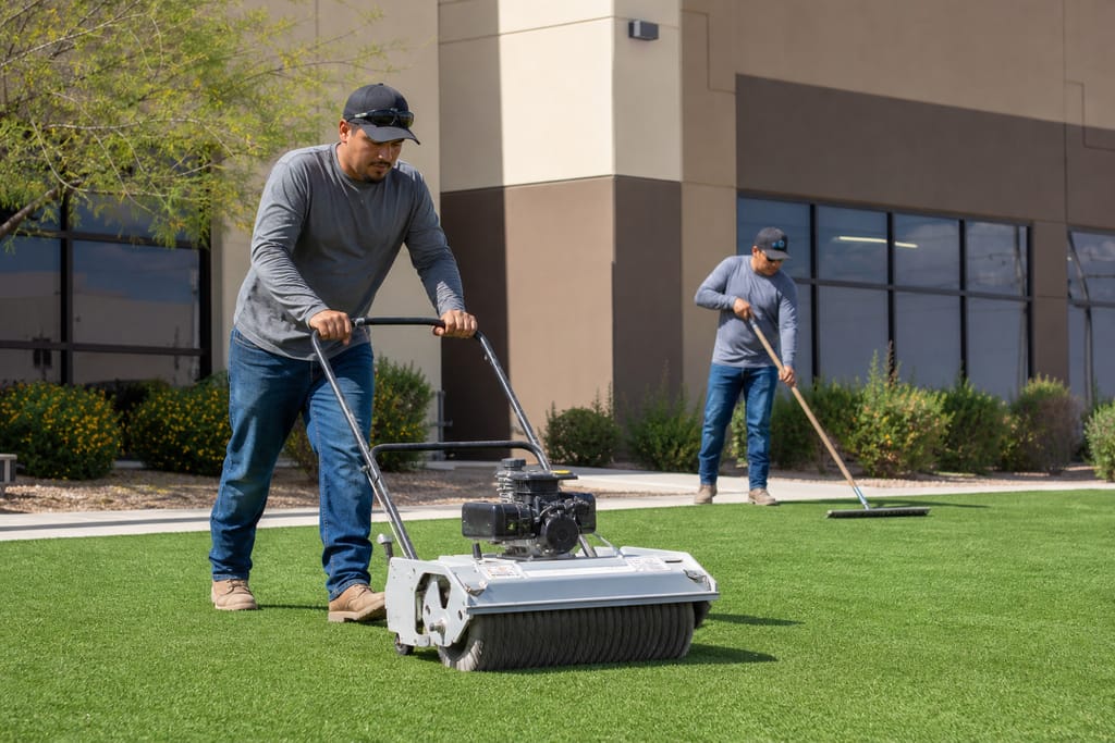 Infill and brushing upkeep photo