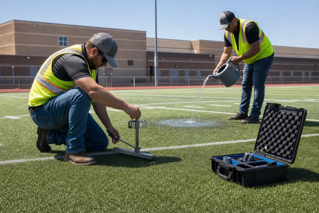 Facility performance testing photo